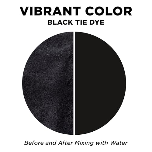 Tulip One-Step Tie-Dye Kit Black Refill Pack - 3 Dissolvable Dye Packets