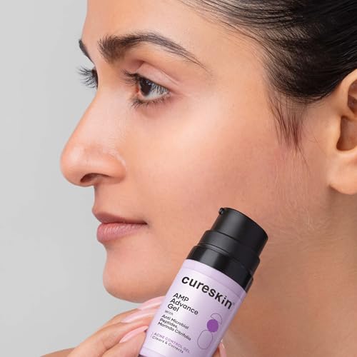 Cureskin Acne Control Gel - Peptide-Powered Pimple Treatment & Blemish Clear