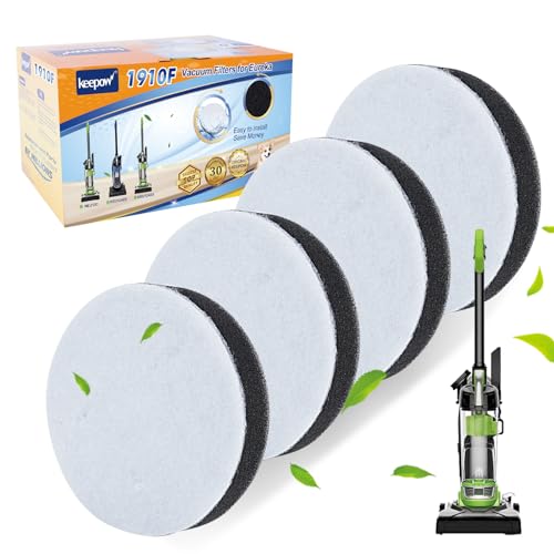 KEEPOW NEU100 Vacuum Filters - Compatible with Eureka Airspeed (4 Pack)