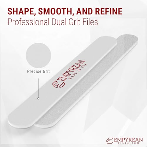Empyrean Professional Dual-Sided Nail File 120/240 Grit Washable