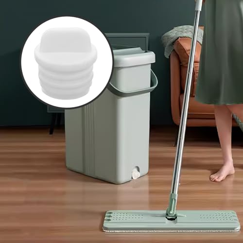 DECHOUS Mop Bucket Drain Plugs - 2 Pack Rubber Stoppers for Leak Resistance