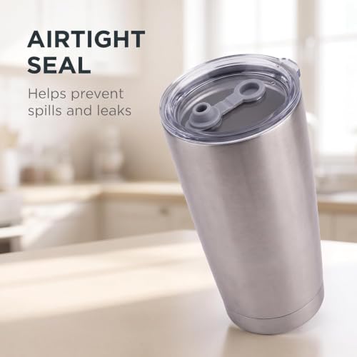 10-Pack Gray Silicone Grommets for Bottle Straw Holes - Tustao
