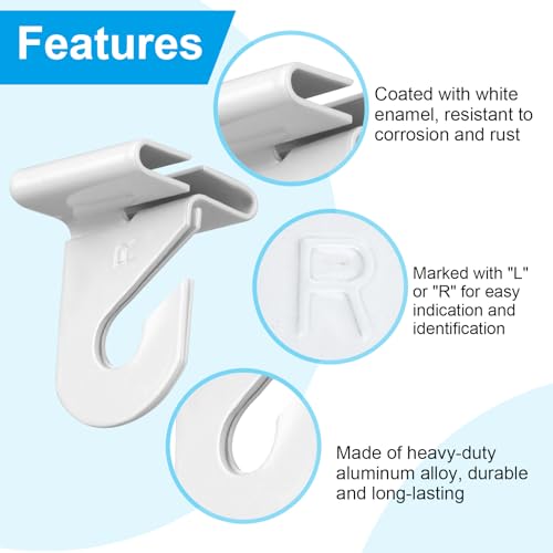 34 Pcs Heavy Duty Ceiling Hooks for Hanging Plants & Decorations