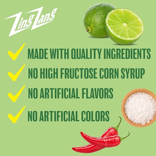 Zing Zang Cocktail Rimmer - Chili Lime Salt Blend for Bloody Marys (3 Oz)