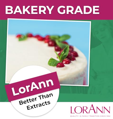 LorAnn Peppermint Emulsion & Flavoring for Baking - 16 Fl Oz