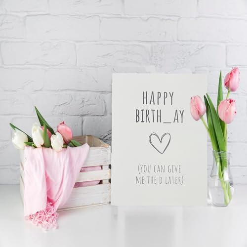 Funny Birthday Card for Men - Humorous Gift for Husband & Boyfriend