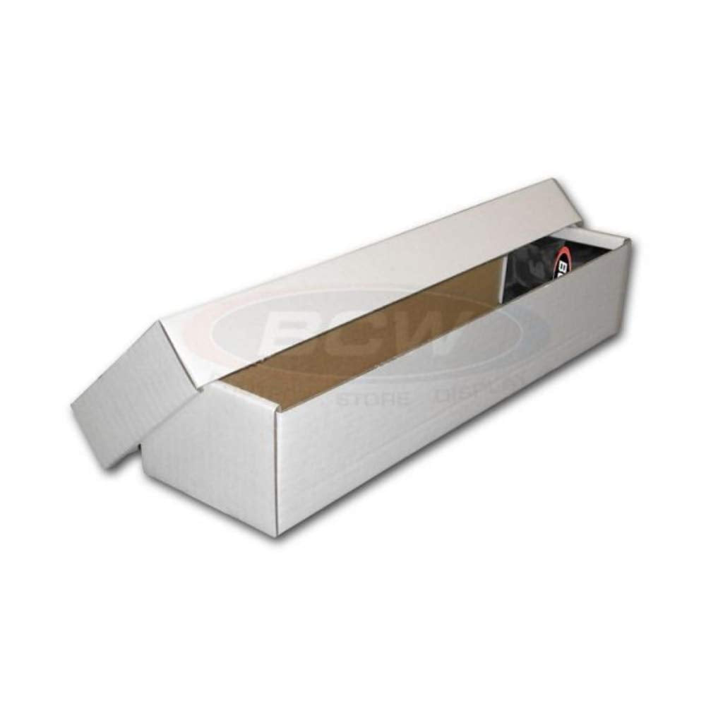 BCW Card House with 12 800 Count Storage Boxes | Holds Up to 9,600 Standard Trading Cards | Corrugated Cardboard Card Storage Unit | Trading Card Organizer for Sports & TCG Collections