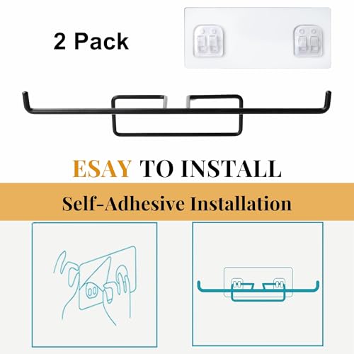 Tumbler Lid Organizer - 2 Pack Self-Adhesive Kitchen Storage