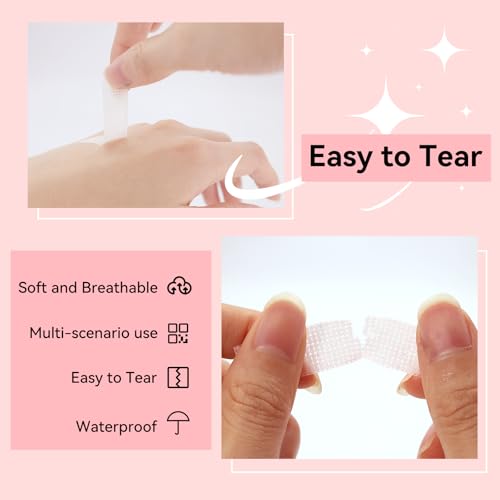 SilkGleam 30 Rolls Eyelash Extension Tape Breathable Hypoallergenic