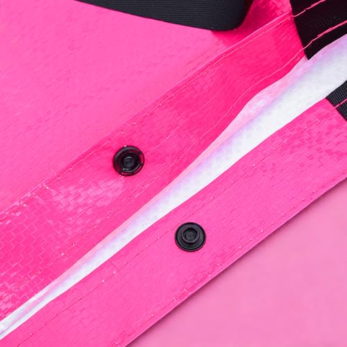 Heavy Duty Reusable Shopping Tote Bag for Women - Pink MOGGING