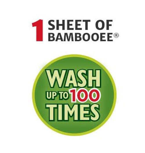 Bambooee Paper Towel Replacement 30-Sheet Roll, As Seen on SharkTank, We plant a tree with everyroll sold