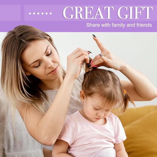 obeoby 150 Pack Soft Seamless Hair Bands and Ponytail Holders 0.8 in