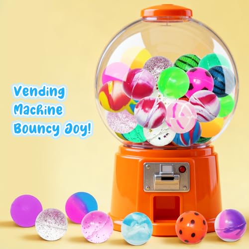 50PCS 27mm Bouncy Balls for Kids - Vibrant Rubber Party Favors