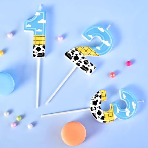 Number 2 Cartoon Story Inspired Birthday Candle - 2.76 Inch Cake Topper