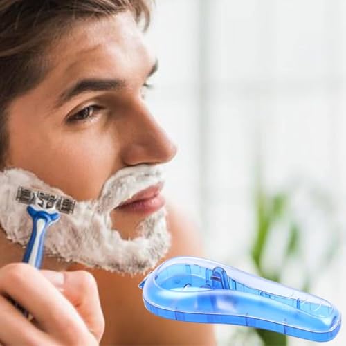 LinMei Travel Razor Case for Men - Protective Plastic Holder