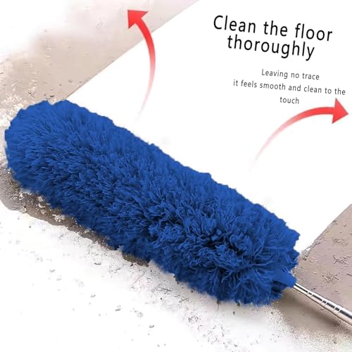 Extendable Microfiber Duster with 30'' to 100'' Telescoping Pole