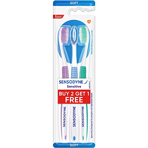 Sensodyne Sensitive Soft Toothbrush 2+1 Pack
