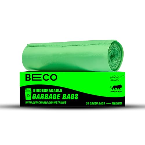Beco Eco-Friendly Medium Trash Bags - 30 Pcs, 19x21 Inches