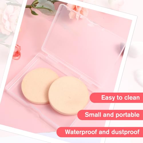 Portable Travel Cotton Swab & Dental Floss Case Organizer - Clear PP