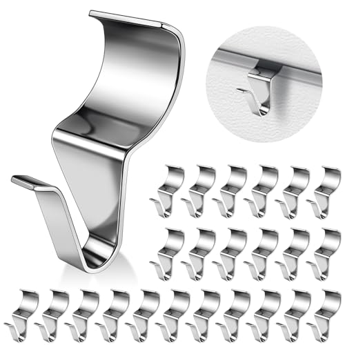 Heavy-Duty Vinyl Siding Hooks - Stainless Steel Wall Clips for Outdoor Decoration