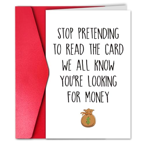 Funny Birthday Card for Teenagers | Son, Daughter, Grandson Gift