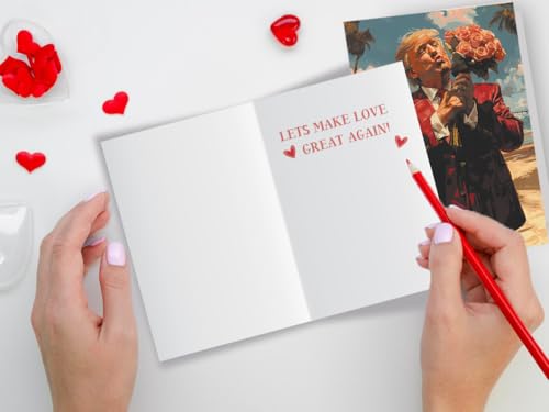 Funny Valentine's Day Card for Husband Wife Boyfriend Girlfriend with Envelope