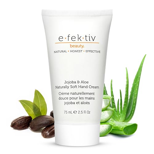 e.fek.tiv beauty Jojoba & Aloe Hand Cream, Deep Moisturizing 75ml
