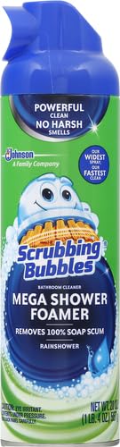 Scrubbing Bubbles Mega Shower Foamer Aerosol - Rainshower, 20 oz