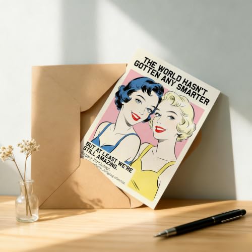 Friend Birthday Card 192 | Hilarious & Heartfelt Gift for Her