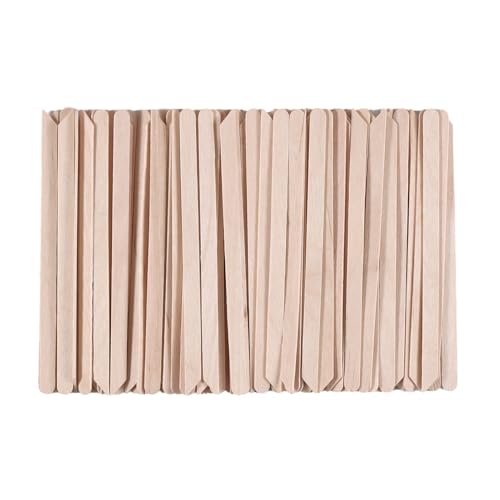 Qundaoily 200pcs Small Wooden Waxing Sticks & Craft Applicators