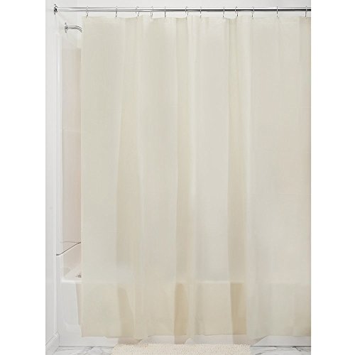 iDesign PEVA Shower Curtain Liner - Waterproof 72x72 Beige