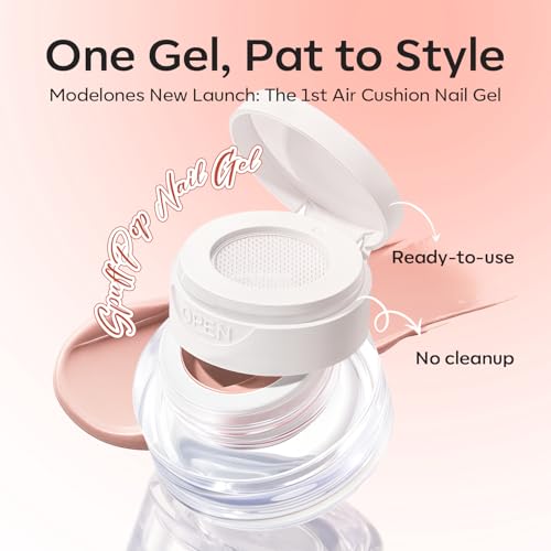 Modelones Pat Paint Gel Nail Polish Starter Kit for Ombre and French Tips