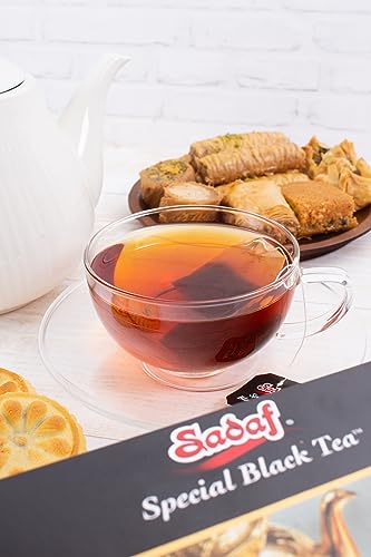 Sadaf Special Black Tea - Pure Ceylon Tea Bags - 50 Count
