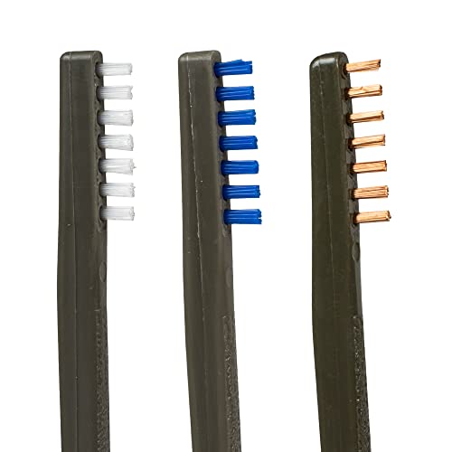 Otis Technology AP Brushes - Nylon, Blue Nylon, Bronze Options for Cleaning