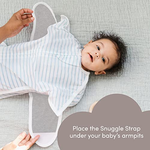 SleepingBaby Grey Zipadee-Zip Snuggle Strap for Baby Transition Swaddle