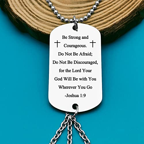 Inspirational Christian Rear View Mirror Ornament - Bible Verse Gift