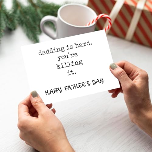 Heartfelt Father's Day Card for New Dads - Supportive & Encouraging