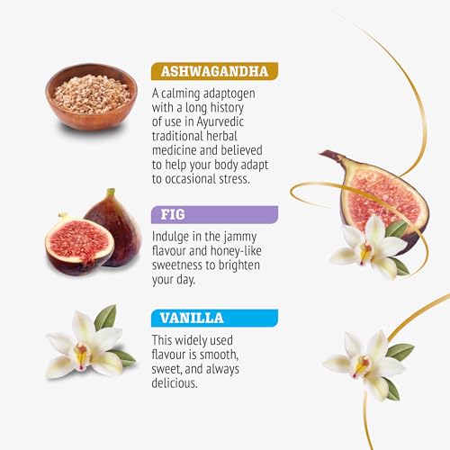 Twinings Adaptogens Calm Tea, Ashwagandha Fig & Vanilla, 18 Tea Bags