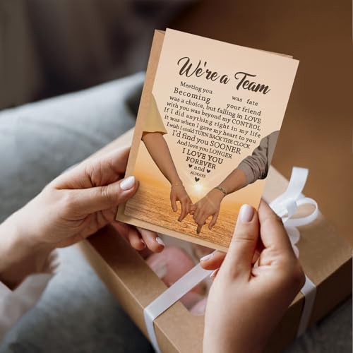 Romantic Valentine's Day Card for Couples - Heartfelt Keepsake