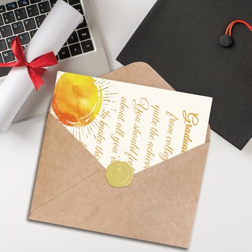 Elegant College Graduation Card - Congratulations Graduate Gift