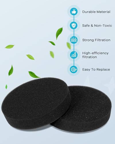 1608225 Filter Replacement for Bissell PowerForce Vacuum - 2Pack