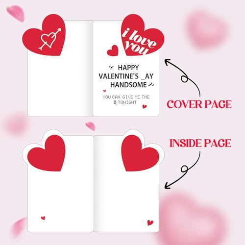 Funny Valentine's Day Card Gift for Him - Husband & Boyfriend
