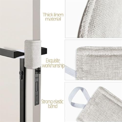 YLUNWUDE Door Silencer Cushion for Noise Reduction, Door Jammer & Slam Preventer, Fits Various Door Sizes, Nursery & Home Use