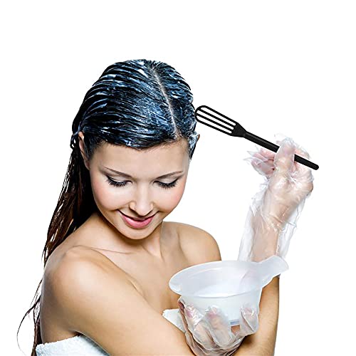 10 PCS Plastic Hair Coloring Mixer Dye Whisk and Spoon Set