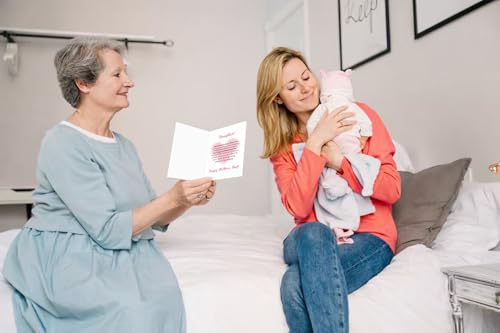 Mother's Day Card for Daughter - First Mother's Day Gift with Envelope