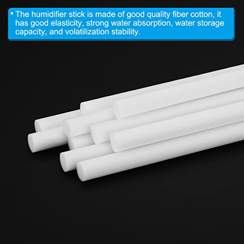 PATIKIL Humidifier Cotton Filter Sticks, 5.31 inch Refill Wicks (10 Pack)