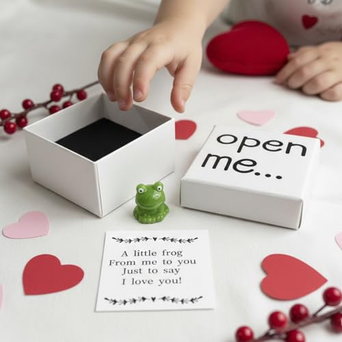 Green Frog Mini Keepsake Gift Box – I Love You Surprise