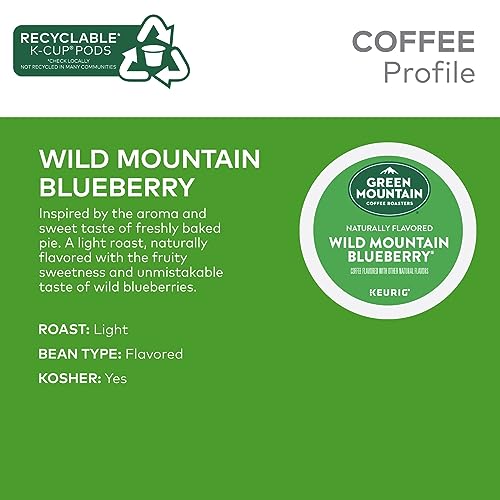 Green Mountain Coffee Wild Mountain Blueberry K-Cup Pods - 48 Count