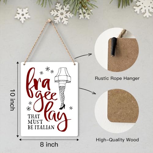 Funny Christmas Vacation Movie Sign - 8x10 Holiday Wall Decor - Festive Xmas Decoration