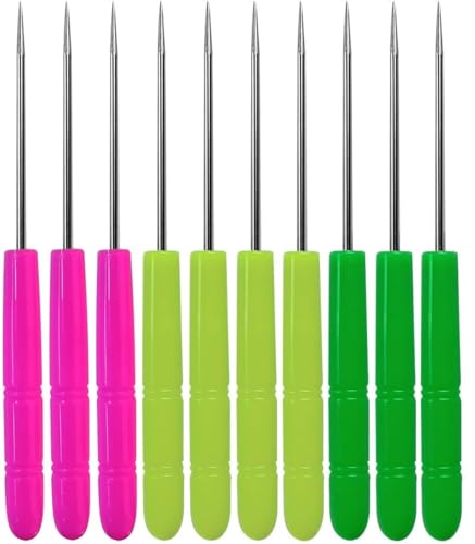 10-Piece Stainless Steel Cookie Scribe Tools and Cake Decorating Needles
